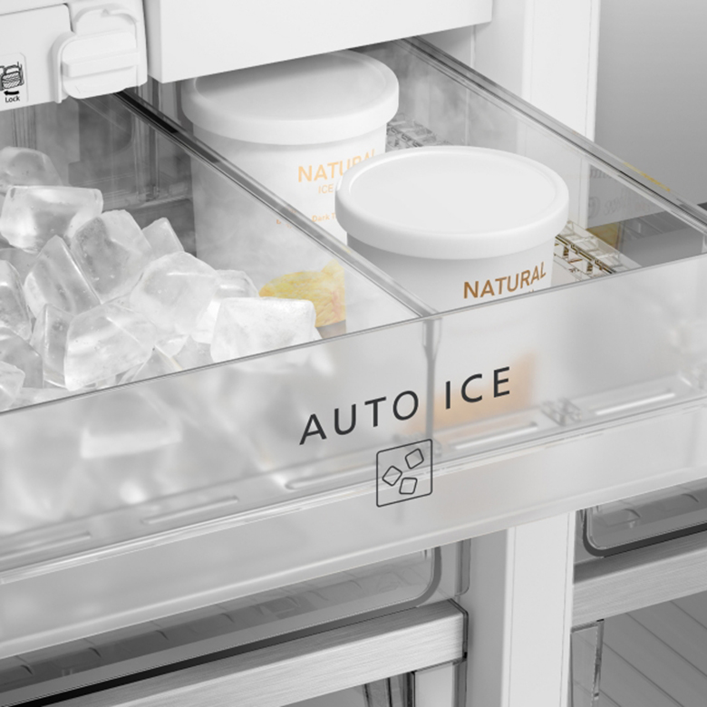 Tủ lạnh Multi Door Panasonic Inverter 650 lít NR-WY720ZMMV có làm đá tự động