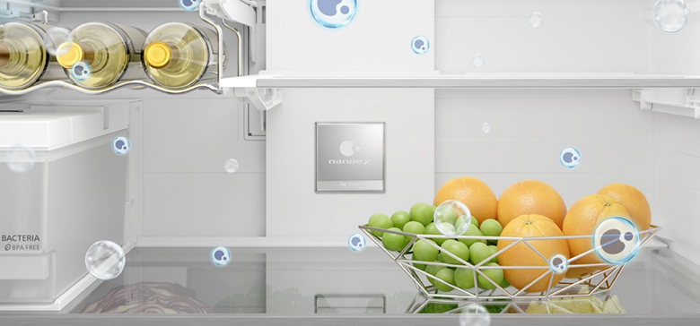 Tủ lạnh Multi Door Panasonic Inverter 650 lít NR-WY720ZMMV tích hợp công nghệ nanoe X