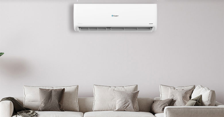 Máy lạnh có chế độ sưởi không: Điều hòa Casper GH-09IS33 2 chiều Inverter 9800BTU