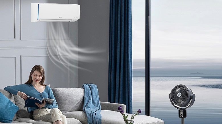 Máy lạnh có chế độ sưởi không: Điều hòa Daikin 2 chiều Inverter 9.200 BTU ATHF25XVMV