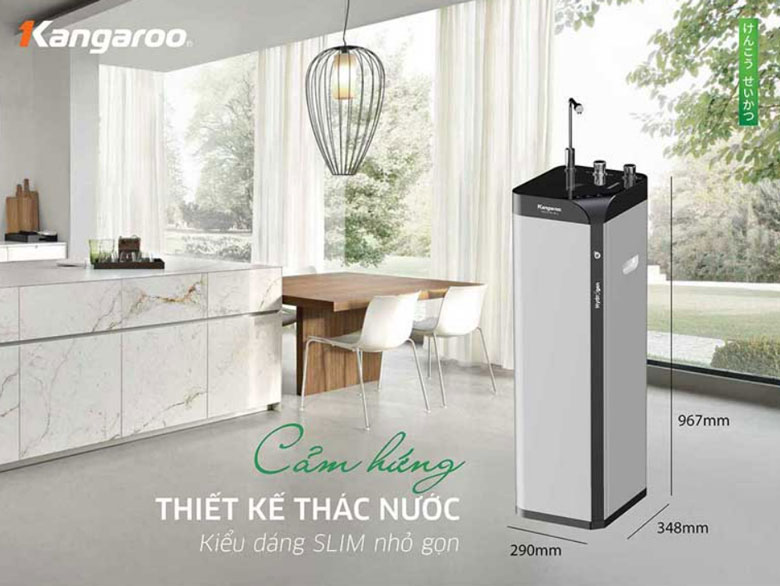 Máy lọc nước Kangaroo giá bao nhiêu - Kangaroo Hydrogen Waterfall KG10A10S