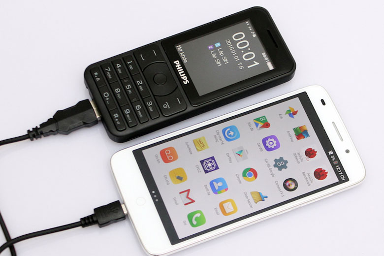 Dùng điện thoại sạc pin cho điện thoại khác - Khái niệm