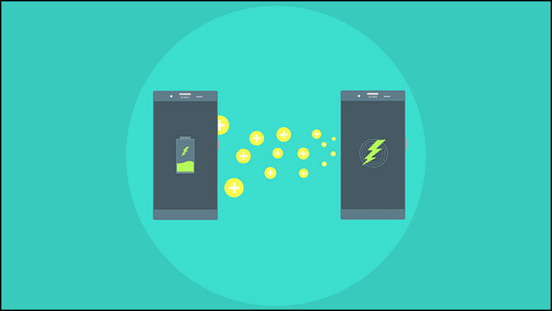 Dùng điện thoại sạc pin cho điện thoại khác - Ưu điểm