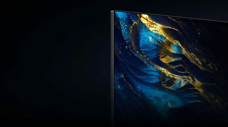 Tivi TCL thiết kế sang trọng, viền màn hình mỏng