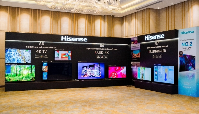 Tivi Hisense đa dạng kích thước
