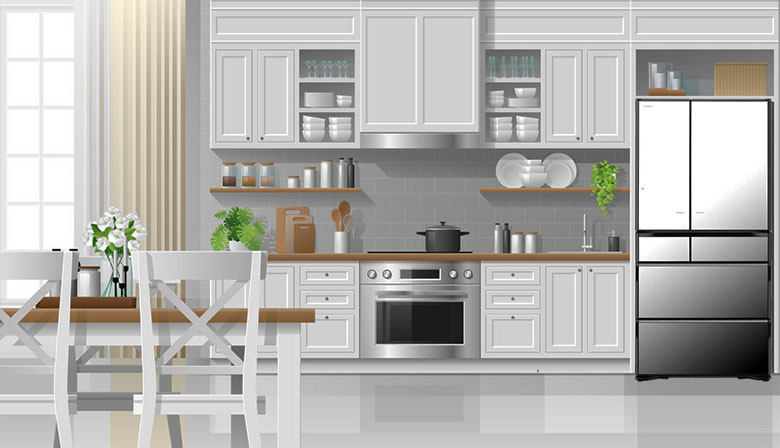 Tủ lạnh Hitachi 6 cánh cao cấp