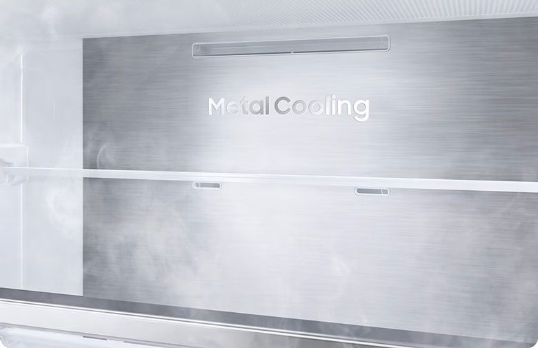 Metal Cooling trên tủ lạnh Samsung