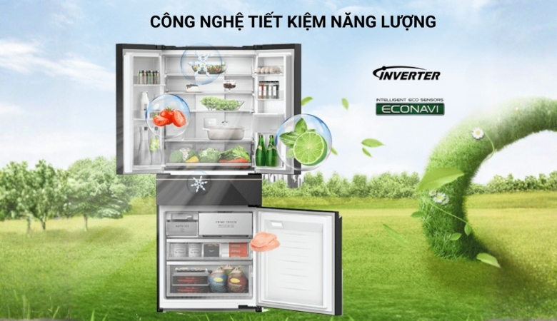Cảm biến thông minh Econavi trên tủ lạnh Panasonic