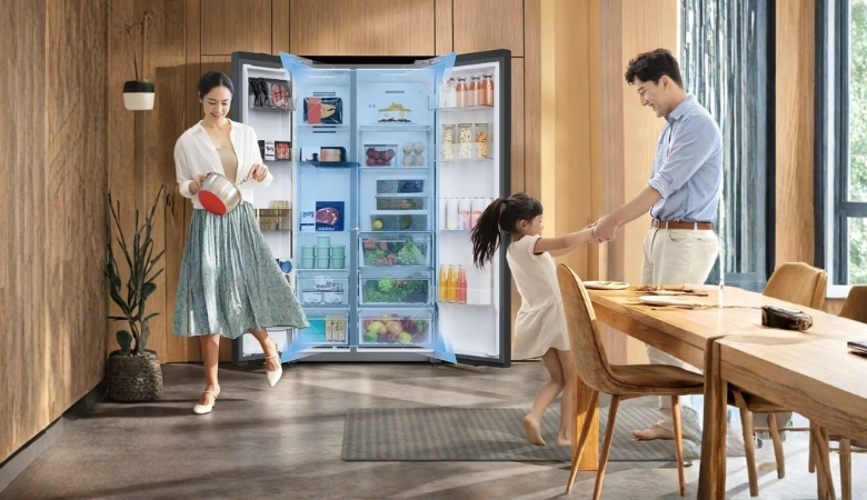 Tủ lạnh Toshiba inverter tiết kiệm điện năng