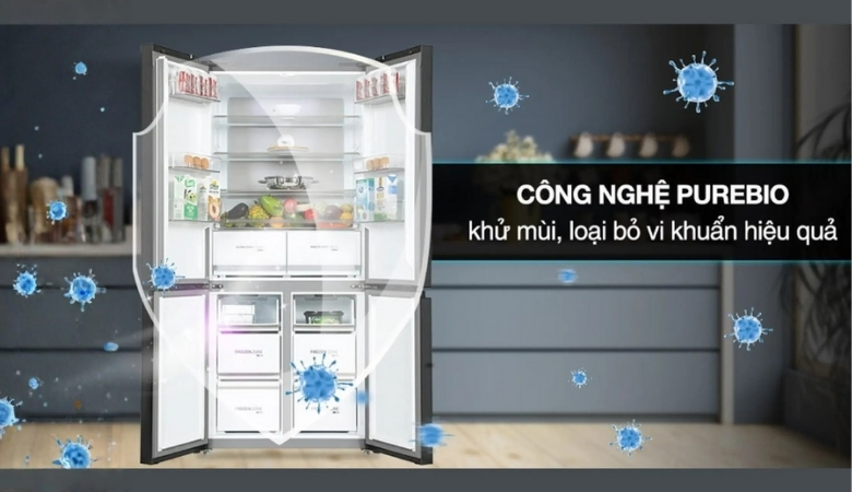 Công nghệ Pure Bio tủ lạnh Toshiba