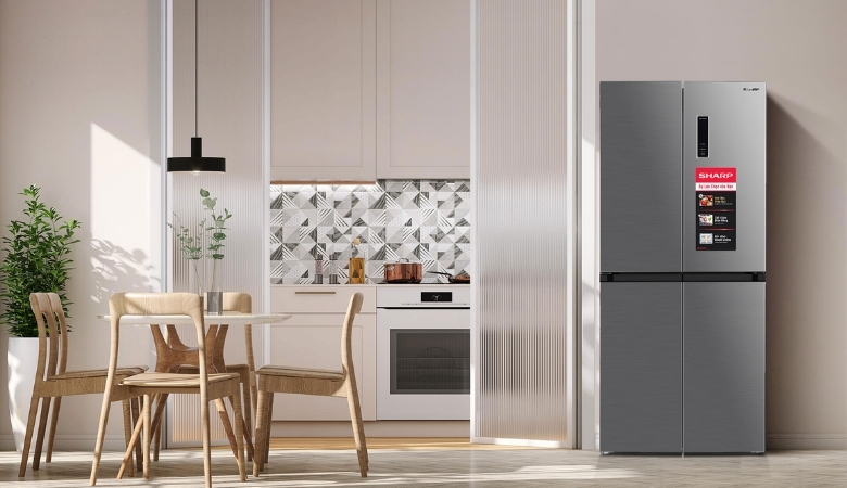 Tủ lạnh Sharp 4 cánh