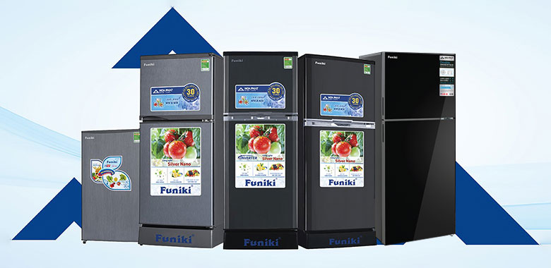 Tủ lạnh Funiki 1 cánh, 2 cánh ngăn đá trên