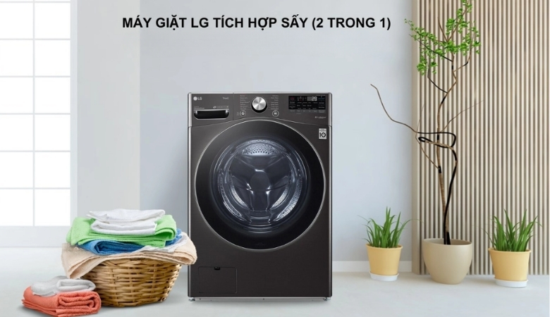 Máy giặt LG có chức năng sấy