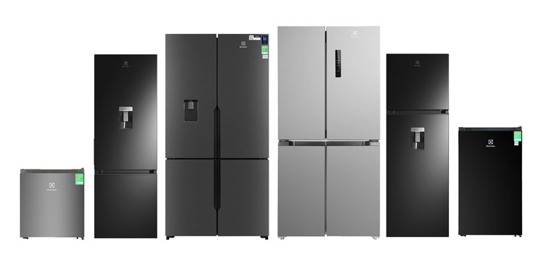 Tủ lạnh Electrolux với đa dạng kiểu dáng, dung tích và mức giá