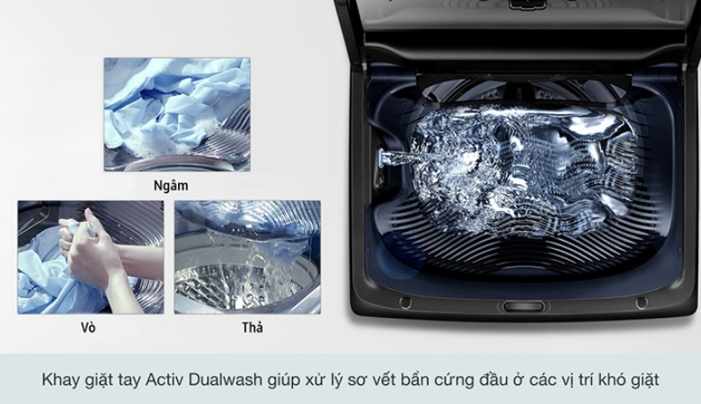 Công nghệ Activ Dualwash máy giặt Samsung