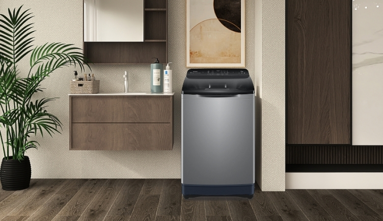 Máy giặt Aqua lồng đứng cửa trên