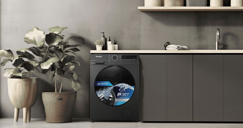 Máy giặt Funiki cửa trước lồng ngang