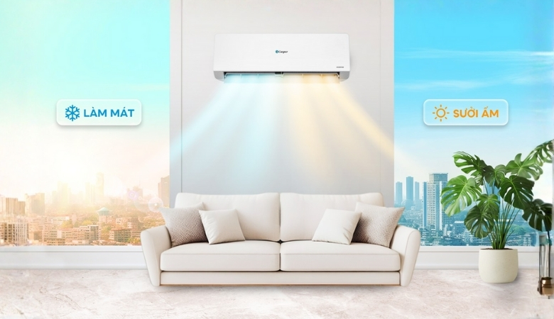 Lựa chọn điều hoà 1 chiều hay 2 chiều