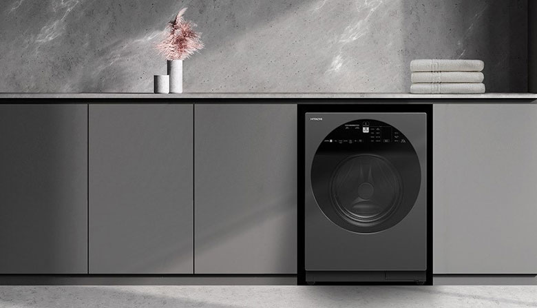 Máy giặt sấy Hitachi cửa trước - lồng ngang