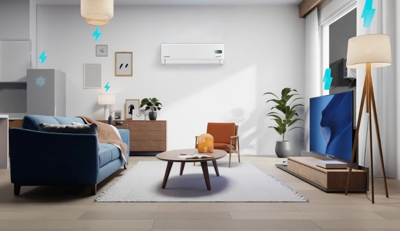 Điều hoà Comfee tiết kiệm điện với chế độ Gear mode