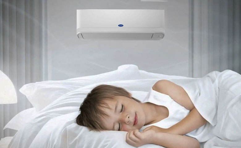 Điều hòa Carrier chế độ ngủ đêm giúp ngủ sâu