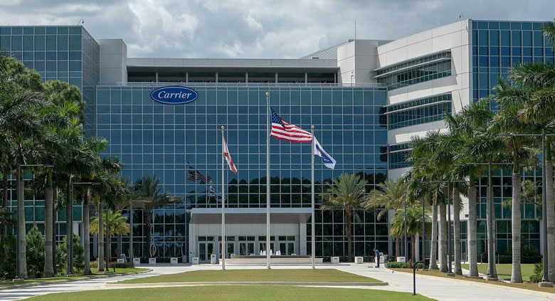Điều hòa Carrier là thương hiệu thuộc tập đoàn Carrier Global (Mỹ)