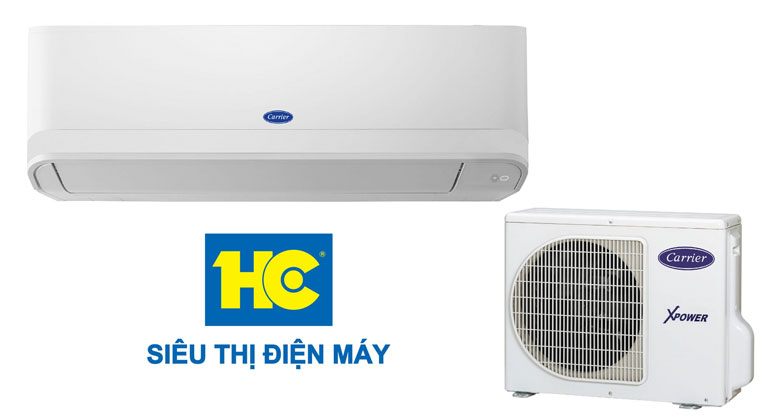 Mua điều hòa Carrier chính hãng tại Siêu thị Điện máy HC