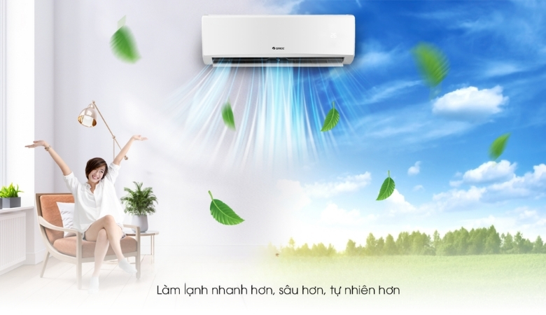 Điều hoà Gree làm lạnh nhanh hiệu quả