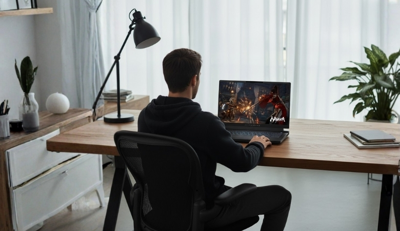 Laptop Dell có dung lượng pin ấn tượng