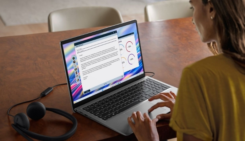 Laptop Dell hiệu năng xử lý mạnh mẽ