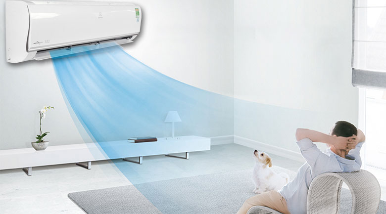 Điều hòa Electrolux đảm bảo làm mát nhiều diện tích phòng