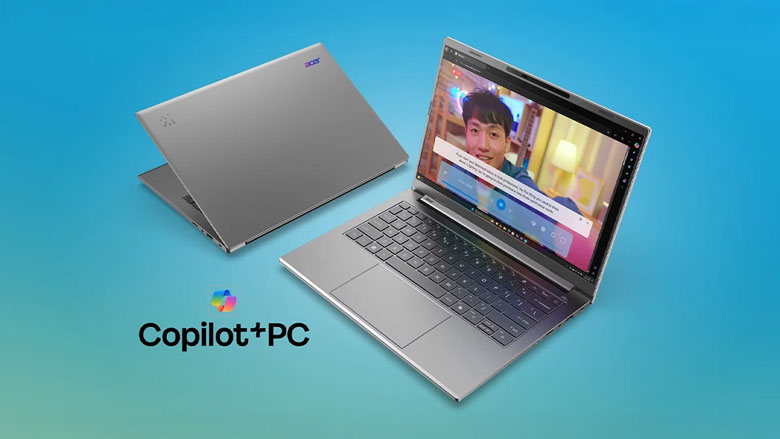 Laptop Acer với trợ lý AI Copilot